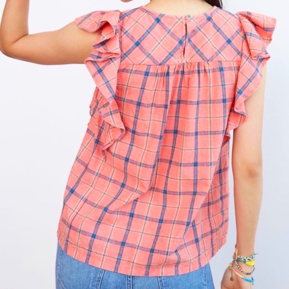 NWT Anthropologie Amarette Ruffled Blouse - Picture 2 of 11